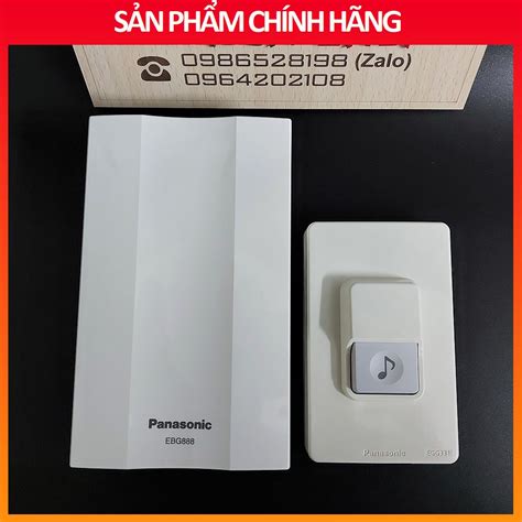 Chuông cửa Panasonic EBG888 và nút bấm EGG331, chuông .